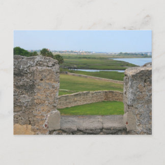 Postal Vista de San Agustín desde el castillo