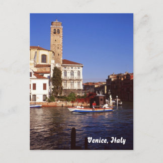 Postal Vista de San Geremia, Venecia