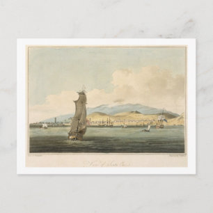 Postal Vista de Santa Cruz, plato 3 de 'Un viaje a Coch