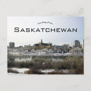 Postal Vista de Saskatoon Saskatchewan