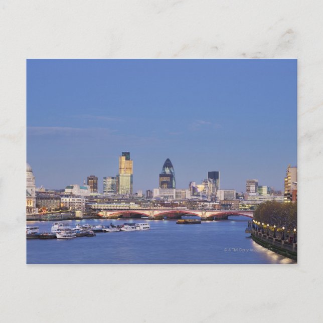 Postal Vista de Skyline (Anverso)