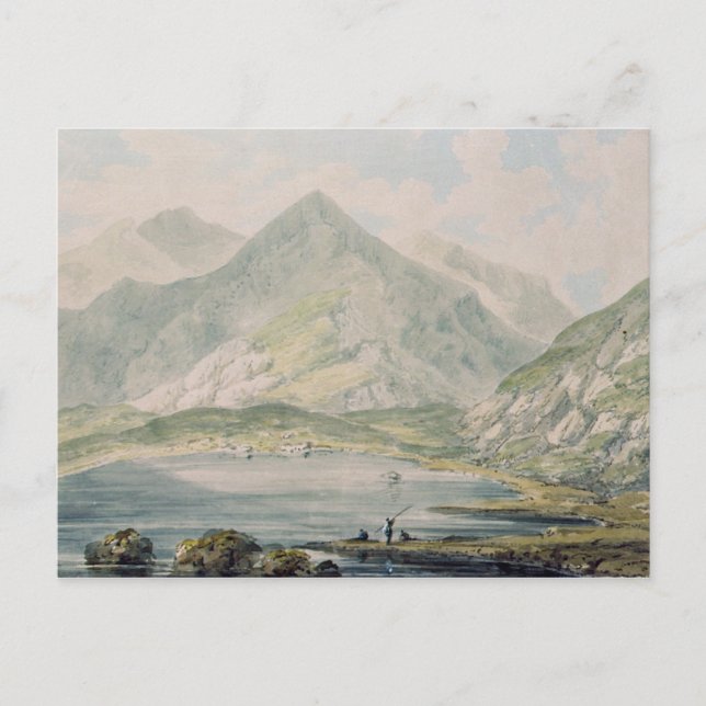 Postal Vista de Snowdon (Anverso)