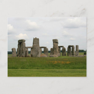 Postal Vista de Stonehenge