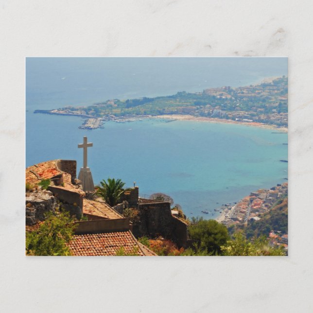 Postal Vista de Taormina 3 (Anverso)