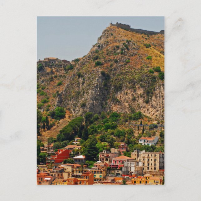 Postal Vista de Taormina 5 (Anverso)