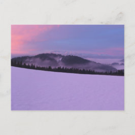 Postal Vista de Tatras de Invierno