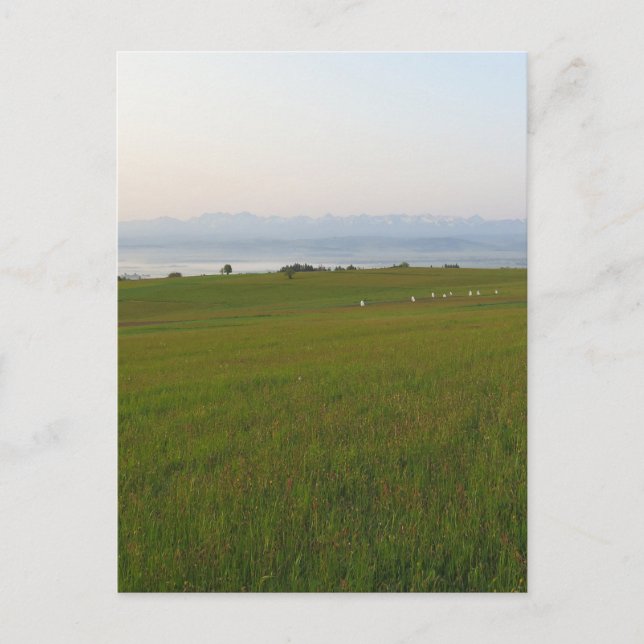 Postal Vista de Tatras desde Beskids (Anverso)