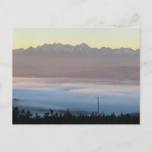 Postal Vista de Tatras desde Gorce