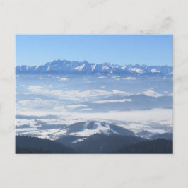 Postal Vista de Tatras desde Gorce