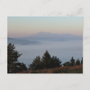 Postal Vista de Tatras desde Pieniny