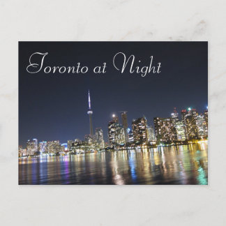 Postal Vista de Toronto de noche