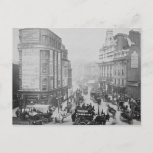 Postal Vista de Tottenham Court Road, c.1885