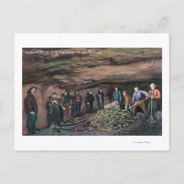 Postal Vista de Treadwell Mine Gold MinersJuneau, AK (Anverso)