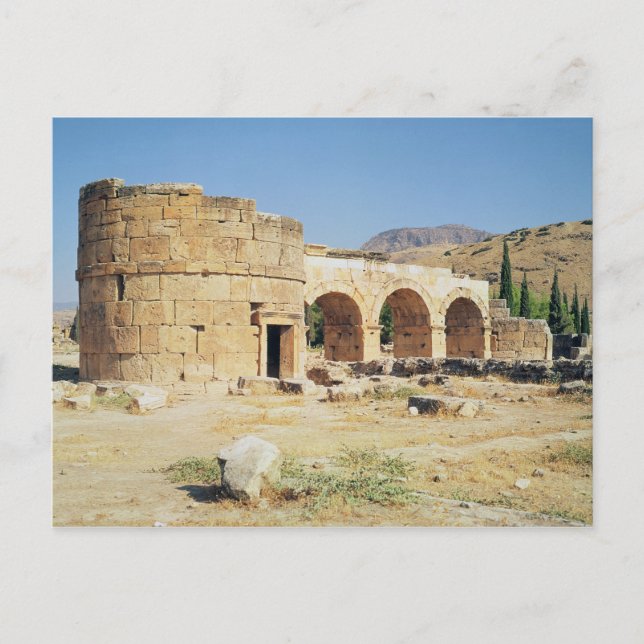 Postal Vista de un arco triunfal (Anverso)