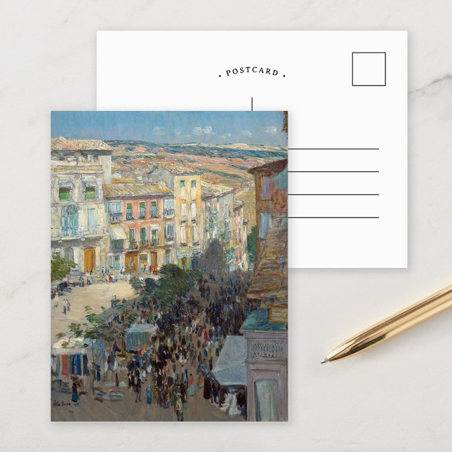 Postal Vista de una ciudad del sur de Francia | Childe Ha (Subido por el creador)