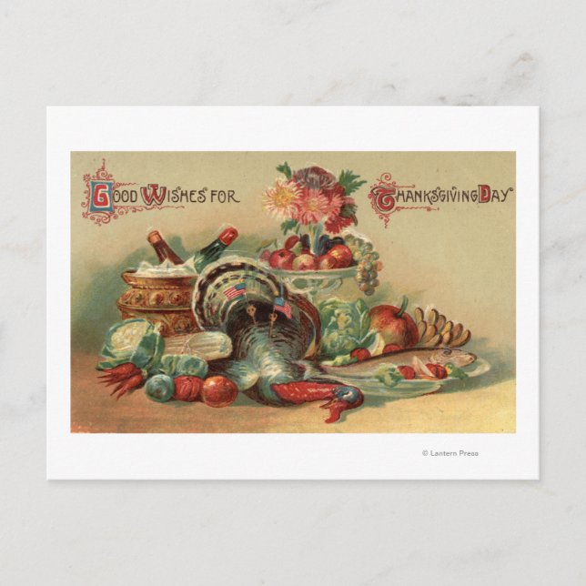 Postal Vista de una fiesta (Anverso)