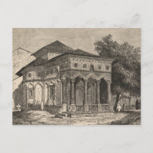 Postal Vista de una iglesia en Bucarest