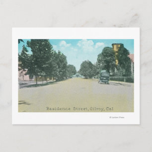 Postal Vista de una Residencia StreetGilroy, CA