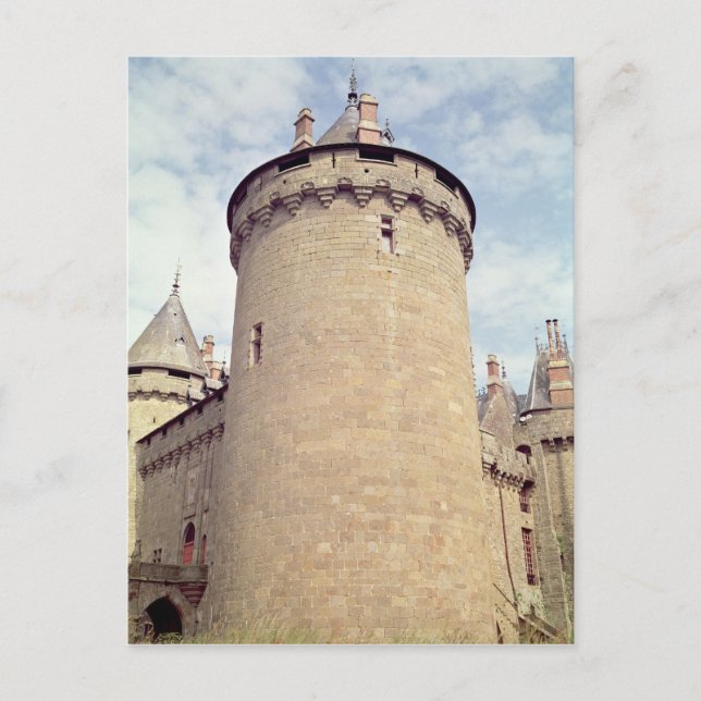 Postal Vista de una torre del castillo (Anverso)
