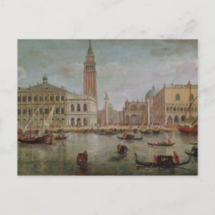 Postal Vista de Venecia, 1719