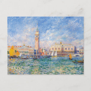 Postal Vista de Venecia por Renoir
