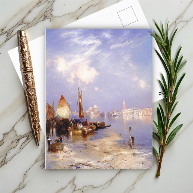Postal Vista de Venecia por Thomas Moran (Subido por el creador)
