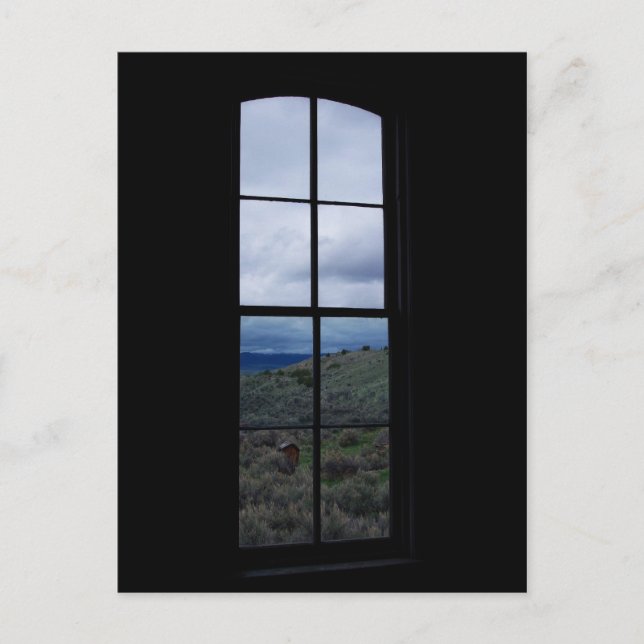 Postal vista de ventana (Anverso)