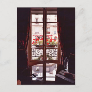 Postal Vista de ventana de París