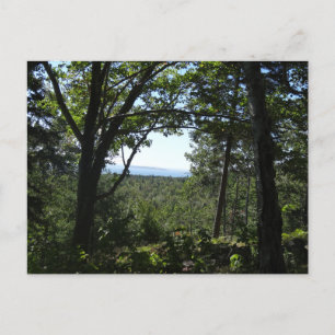 Postal Vista de verano en el Parque Nacional de Acadia
