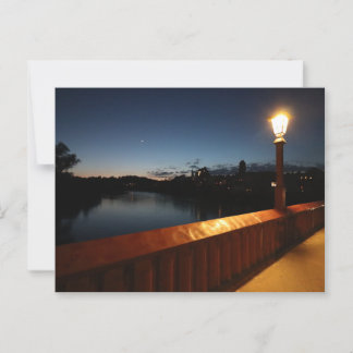 Postal Vista de Wasserburg am Inn desde Rote Bruecke