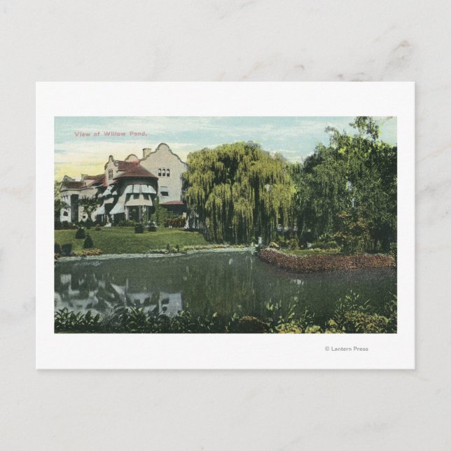 Postal Vista de Willow Pond (Anverso)
