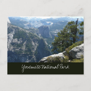 Postal Vista de Yosemite Mountain en el Parque Nacional Y