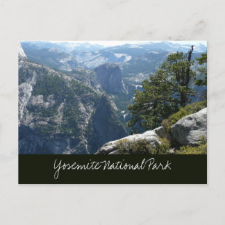 Postal Vista de Yosemite Mountain en el Parque Nacional Y