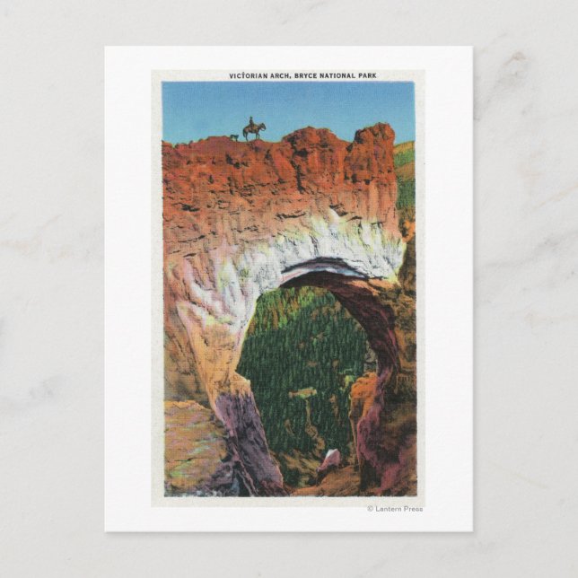 Postal Vista del Arco Victoriano (Anverso)