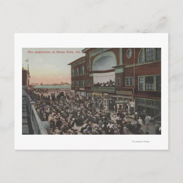 Postal Vista del Auditorio (Anverso)