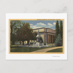 Postal Vista del Auditorio Municipal