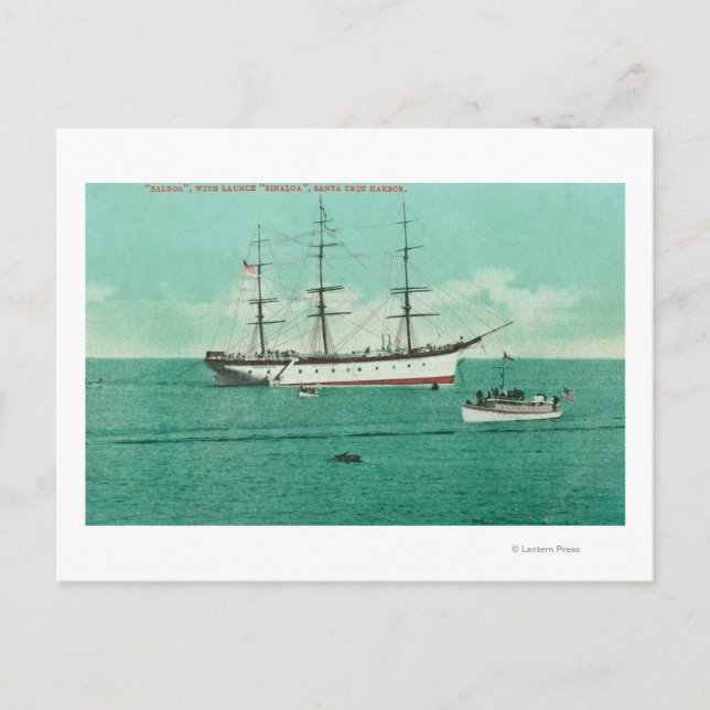 Postal Vista del Balboa y la entrada de Sinaloa (Anverso)