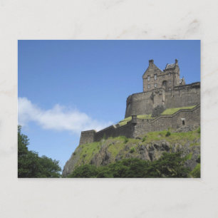 Postal Vista del Castillo de Edimburgo, Edimburgo, Escoci