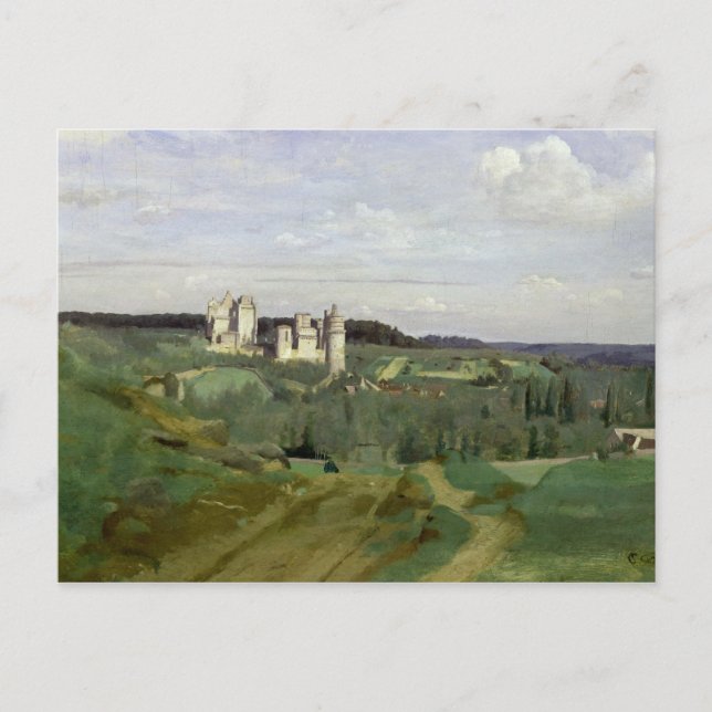 Postal Vista del castillo de Pierrefonds, c.1840-45 (Anverso)