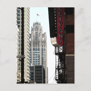 Postal Vista del edificio Wrigley