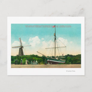 Postal Vista del eslóop ártico de Amundsen