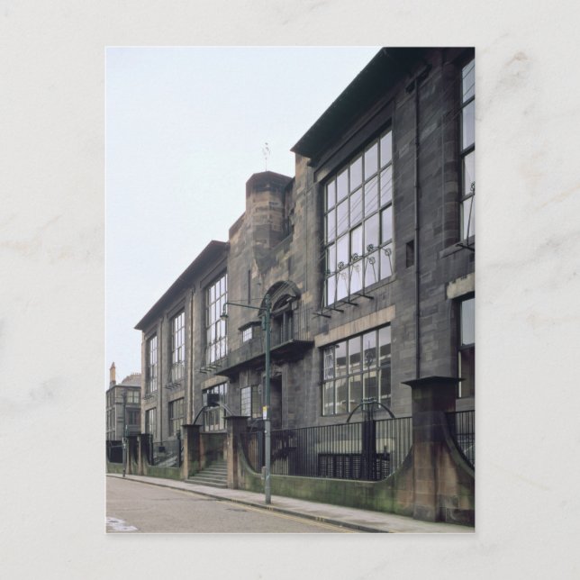 Postal Vista del exterior, construida 1897-99 (Anverso)