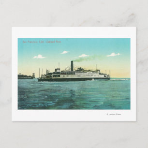 Postal Vista del ferry de Oakland