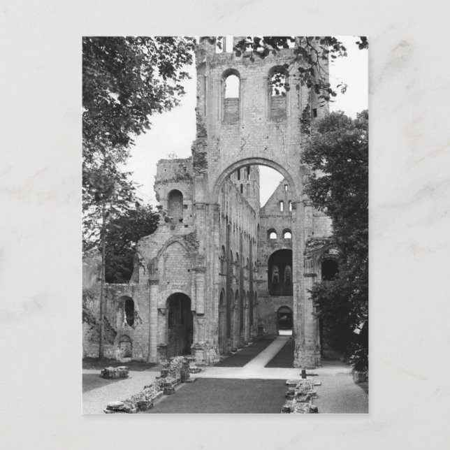 Postal Vista del interior de la iglesia, c.1052-67 (Anverso)