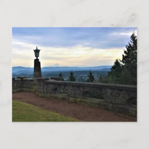 Postal Vista del Monte Hood, Portland, Oregón