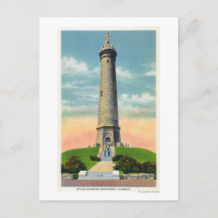 Postal Vista del Monumento a la Estrella de Myles # 2