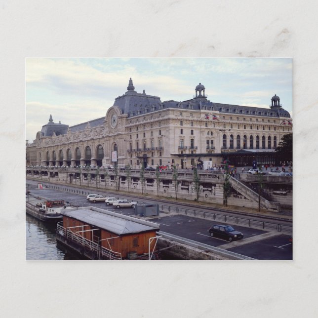 Postal Vista del Musee d'Orsay del noroeste (Anverso)
