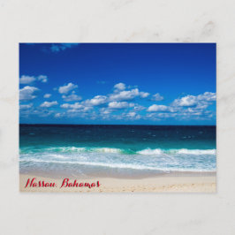 Postal Vista del océano de Bahamas