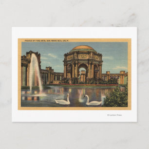 Postal Vista del Palacio de los Bellas Artes