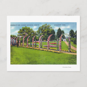 Postal Vista del Parque Beardsley sobre el Jardín Botánic